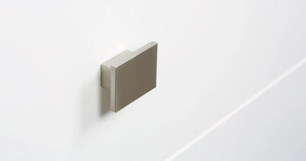Buton mobilier Viefe Square, nichel periat, 44 mm
