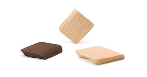 Buton mobilier Viefe Tacco, fag, 92,3 mm - imagine 3