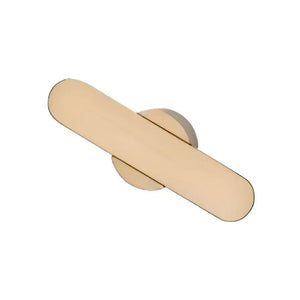 Buton mobilier Viefe, alamă lustruită, 58 × 31,5 mm