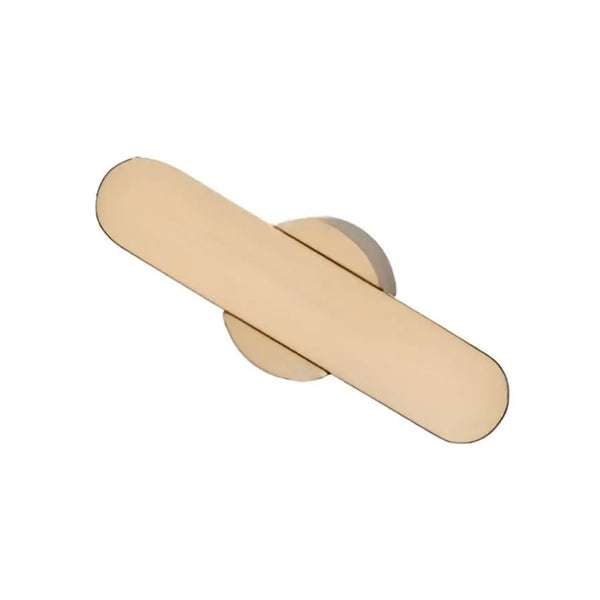 Buton mobilier Viefe, alamă lustruită, 58 × 31,5 mm