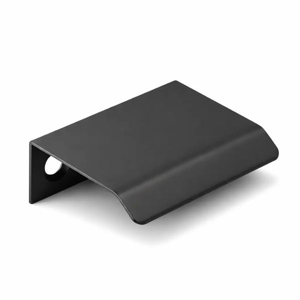 Cutie cu 25 de mânere mobilier Viefe Cruve, negru mat, 45 mm (interax 32 mm) - imagine 4