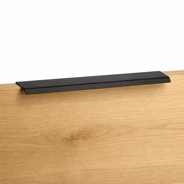 Cutie cu 25 de mânere mobilier Viefe, negru mat, 200 mm (interax 128 mm) - imagine 4