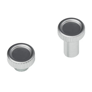 Kit de montaj pe sticlă pentru mâner Viefe Boto, oțel inoxidabil, Ø 18 mm