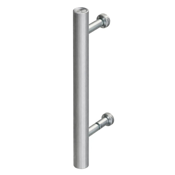 Kit de montaj pe sticlă pentru mâner Viefe Boto, oțel inoxidabil, Ø 18 mm