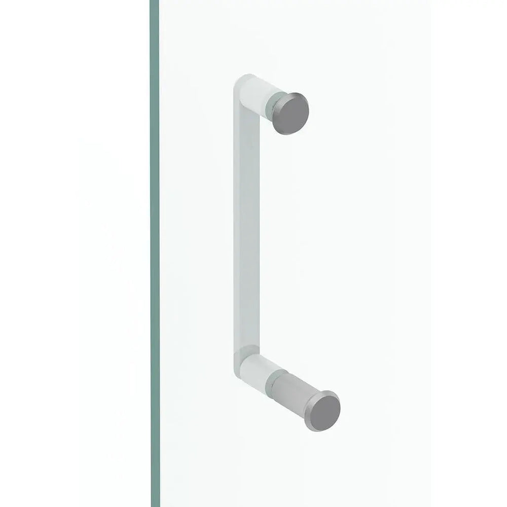 Kit de montaj pe sticlă pentru mâner Viefe Fase, oțel inoxidabil, Ø 23 mm