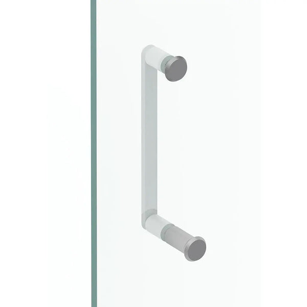 Kit de montaj pe sticlă pentru mâner Viefe Fase, oțel inoxidabil, Ø 23 mm