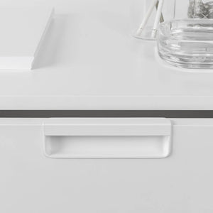 Mâner îngropat Viefe Moule, alb mat, 154 mm (interax 128 mm) - imagine 3
