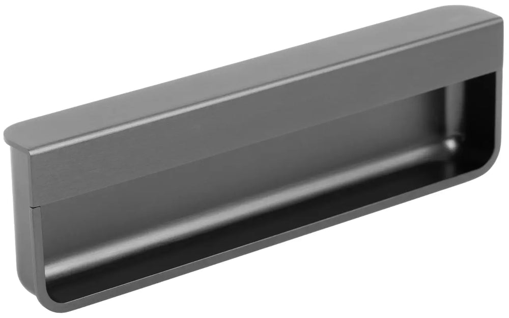 Mâner îngropat Viefe Moule, negru titan, 154 mm (interax 128 mm)