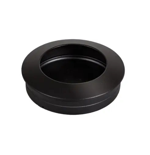 Mâner îngropat Viefe Tap, negru mat, Ø 40 mm