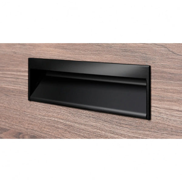 Mâner îngropat Viefe Wave, negru mat, 173 mm (interax 160 mm) - imagine 3