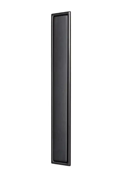 Mâner îngropat cu clapetă Viefe Clos, negru mat, 156,4 mm (interax 128 mm)