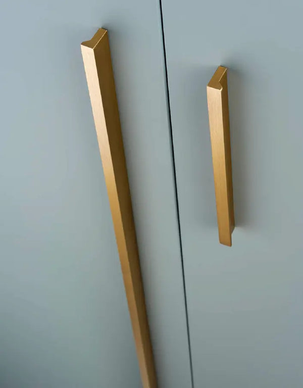 Mâner lung Viefe Angle, alamă shadow periată, 900 mm - imagine 4