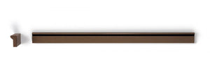 Mâner lung Viefe Angle, maro metalizat, 900 mm