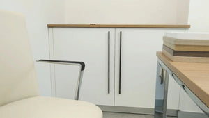 Mâner lung Viefe Angle, negru mat, 1480 mm