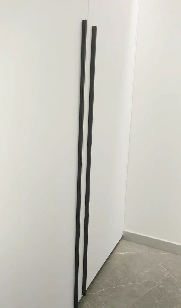 Mâner lung Viefe Angle, negru mat, 1480 mm - imagine 3