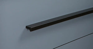 Mâner lung Viefe Angle, negru mat, 1480 mm - imagine 4
