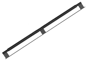 Mâner lung Viefe Arpa Plate, negru periat, 1216 mm - imagine 3