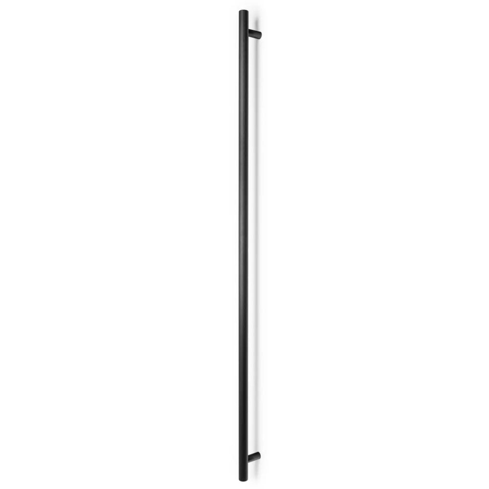 Mâner lung Viefe Boto Big, negru periat, 1122 mm (interax 1024 mm)
