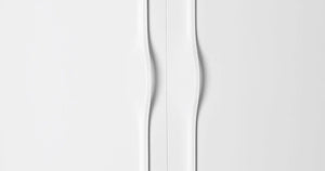 Mâner lung Viefe Brave, alb mat, 1150 mm