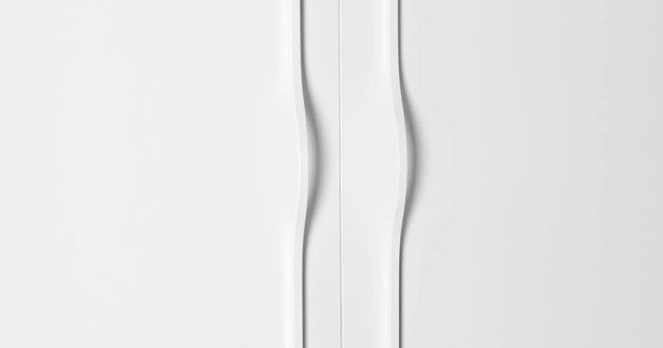 Mâner lung Viefe Brave, alb mat, 1150 mm