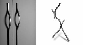 Mâner lung Viefe Brave, gri metalizat, 1040 mm - imagine 3