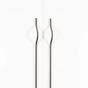 Mâner lung Viefe Brave, gri metalizat, 1040 mm