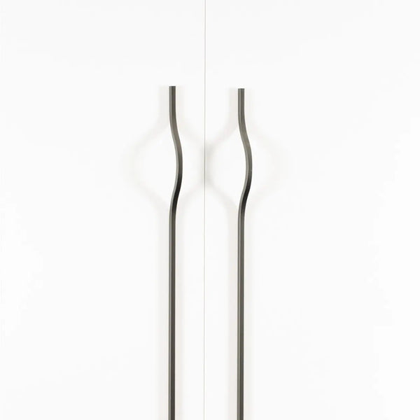 Mâner lung Viefe Brave, gri metalizat, 1040 mm