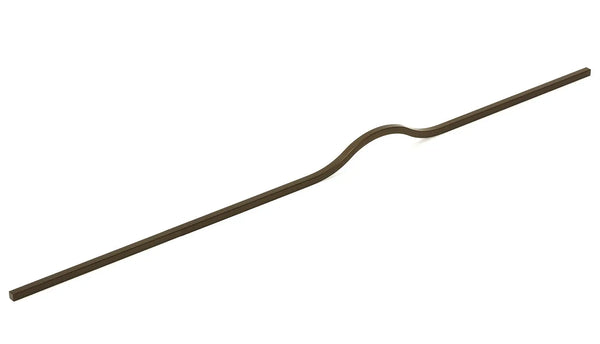 Mâner lung Viefe Brave, maro metalizat, 1040 mm