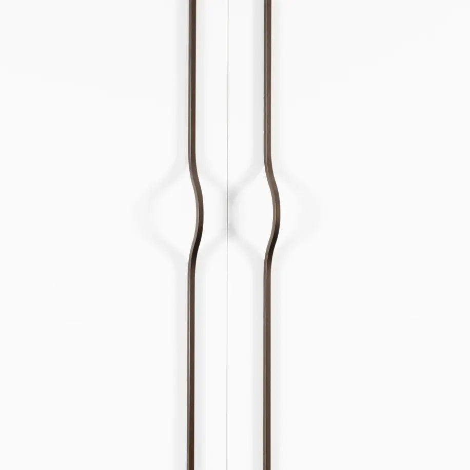 Mâner lung Viefe Brave, maro metalizat, 1150 mm