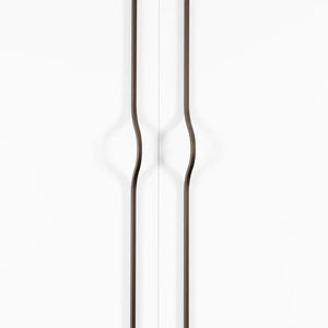 Mâner lung Viefe Brave, maro metalizat, 600 mm - imagine 3
