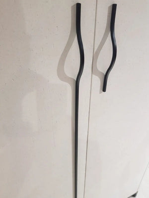 Mâner lung Viefe Brave, negru mat, 1040 mm - imagine 3