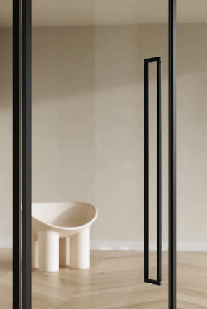 Mâner lung Viefe Brooklyn Big, negru titan, 1074 mm (interax 1056 mm) - imagine 3
