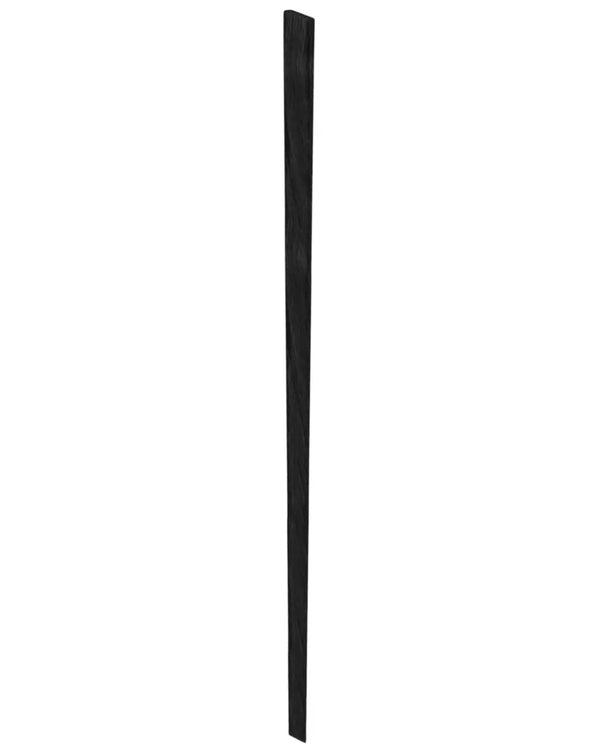 Mâner lung Viefe Cano, negru mat lacuit, 1100 mm (interax 1024 mm)