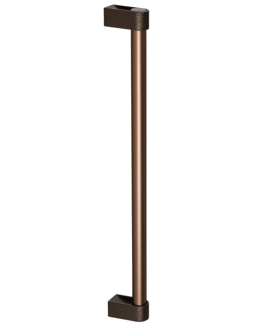 Mâner lung Viefe Casey Big, maro metalic texturat și bronz mat, 768 mm (interax 736 mm)