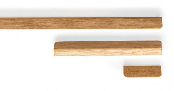 Mâner lung Viefe Flapp, stejar, 1100 mm - imagine 7