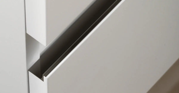 Mâner lung Viefe Grada, negru mat, 897 mm