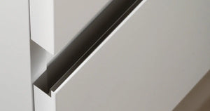 Mâner lung Viefe Grada, negru mat, 997 mm