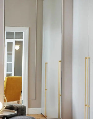 Mâner lung Viefe Graf Big, alamă întunecată periată, 1200 mm - imagine 3