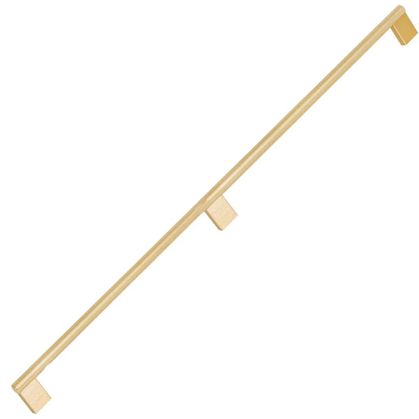 Mâner lung Viefe Graf Mini, alamă întunecată periată, 1200 mm