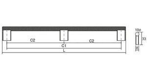 Mâner lung Viefe Graf Mini, oțel inoxidabil, 1200 mm - imagine 8