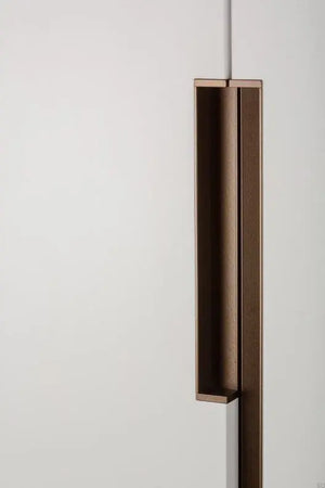 Mâner lung Viefe Hexxa, maro metalizat, 1100 mm - imagine 3
