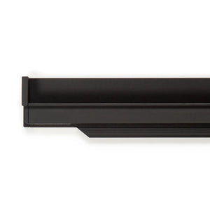 Mâner lung Viefe Hexxa, negru mat, 1100 mm - imagine 2