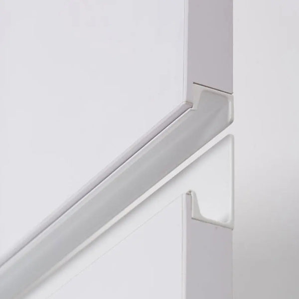 Mâner lung Viefe Jey 2, alb mat, 897 mm - imagine 3