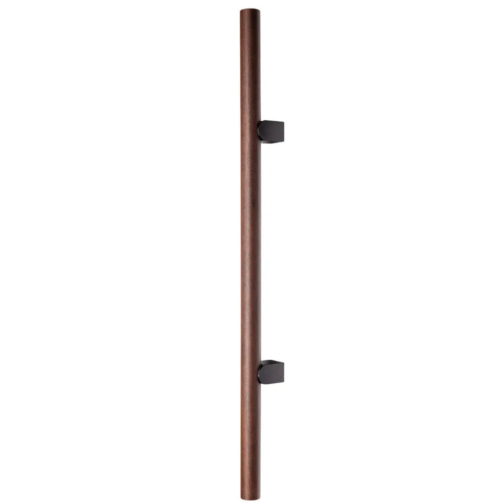 Mâner lung Viefe Kumo Wood Big One, nuc și negru titan, 878 mm (interax 448 mm)