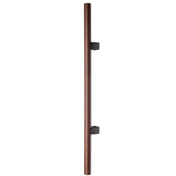 Mâner lung Viefe Kumo Wood Big One, nuc și negru titan, 878 mm (interax 448 mm)