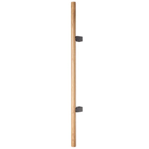 Mâner lung Viefe Kumo Wood Big, stejar și negru titan, 1010 mm (interax 640 mm)