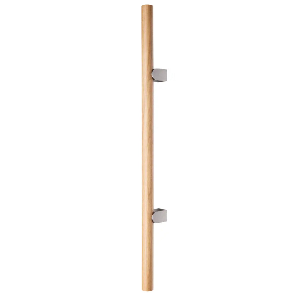 Mâner lung Viefe Kumo Wood Big, stejar și oțel inoxidabil, 610 mm (interax 320 mm)