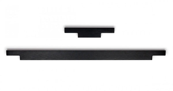 Mâner lung Viefe Linear, negru periat, 1197 mm