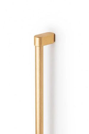 Mâner lung Viefe Linkk, alamă întunecată periată, 1071 mm (interax 1056 mm)