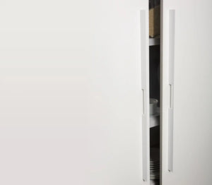 Mâner lung Viefe Peak, alb mat, 800 mm - imagine 4
